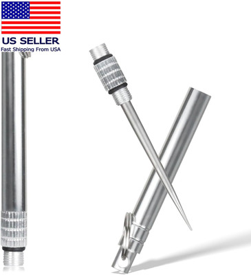 2PCS Portable Mini Titanium Toothpicks with Stainless Steel Holder   Reusable Me