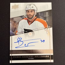 2014-15 UD Premier Rookies #64 Pierre-Edouard Bellemare Auto /299 RC ✨
