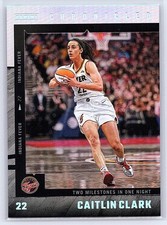 2025 Panini Caitlin Clark Chronicled #3 Milestones Holofoil