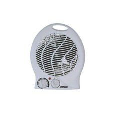 BAIN CHAUD / THERMOVENTILATEUR ZEPHIR ZTRM1 2000 W THERMOSTAT RÉGLABLE BLANC
