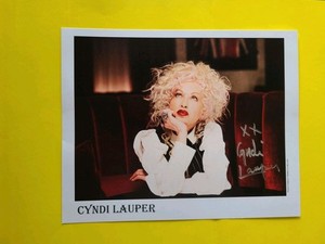 Cyndi Lauper Autograph | eBay
