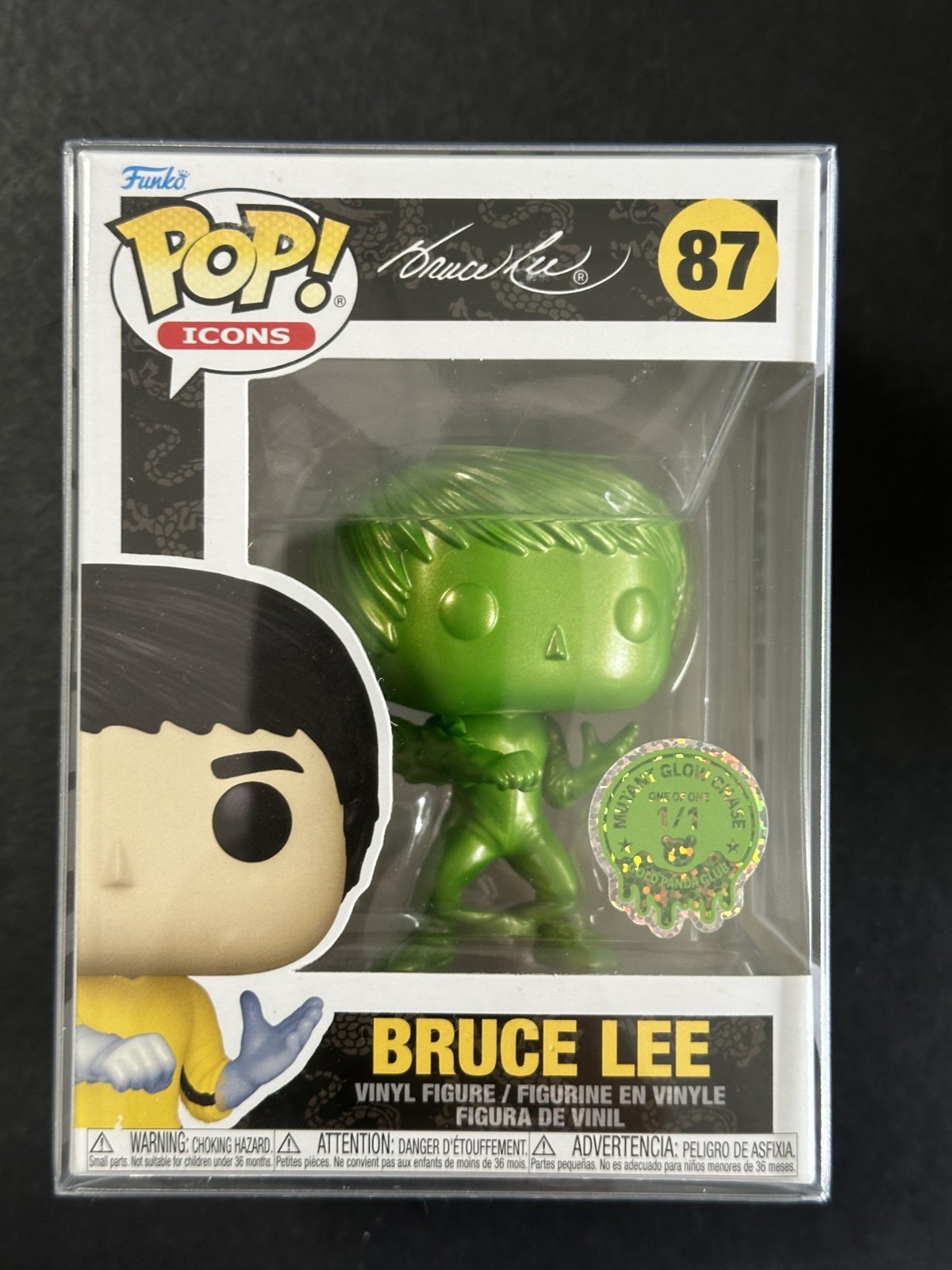 1/1 Limited Edition Bruce Lee Gold Panda Club Funko Pop #87PROBSTEIN is actively accepting consignments !!