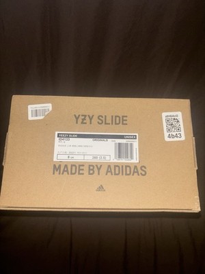 *Pre-owned* Adidas Yeezy Slide Blue ''Azure'' Unisex Sz 8 [China Release]