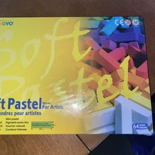 MUNGYO Soft Color Pastels  Set of 64 Assorted Colors New in Package