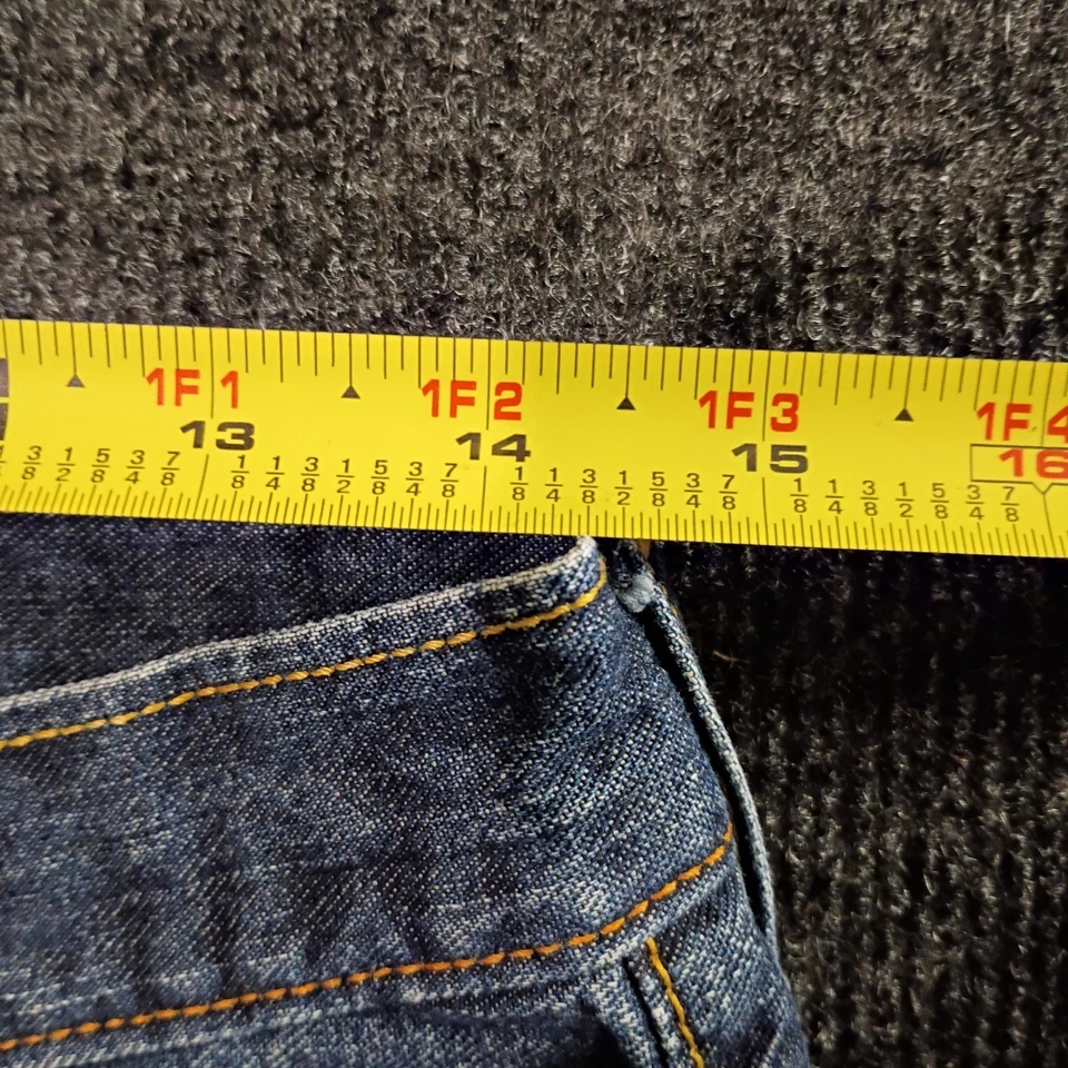 Nautica Jeans Co Mens 30x30 Blue Denim Straight Leg Easy Fit Vintage Y2K - Image 4 of 4