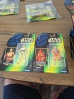 1995 Star Wars Power Of the Force 2 C-3P0 Luke Skywalker Figure  Red Card POTF