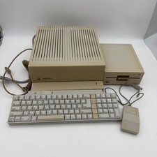 Apple IIgs A2S6000 ROM 01 Tested Working Keyboard Mouse 5.25 Drive RAM Expansion