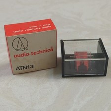 Stylet de remplacement vintage Audio-Technica ATN13 diamant nu elliptique NOS