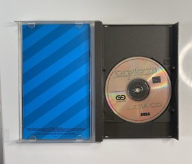 Silpheed (Sega CD, 1993) Complete CIB w/ Reg Card. Resurfaced. Tested