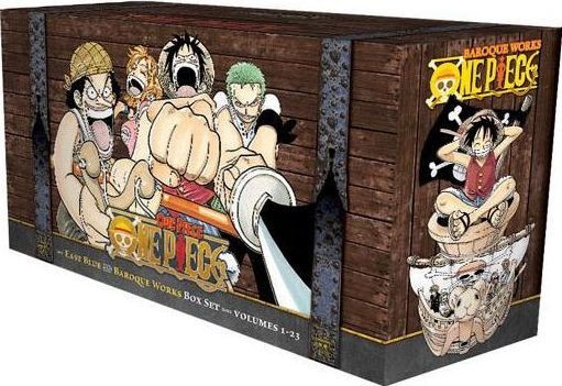 One Piece Box Set 1: Vol 1-23 (East Blue and Baroque Works) + Poster & Booklet