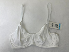 b.temptd by Wacoal Bra Size 32C White Cotton To A Tee Scoop Underwire Bra 951272