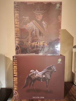 Dstoys Arthur Morgan 1/12 + Pferd 1/12 Red Dead Redemption 2 Deluxe Sealed