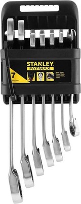 Stanley - FatMax Schraubenschlüssel-Set mit Ratsche FMMT82848-0 (7-teiliges Set)