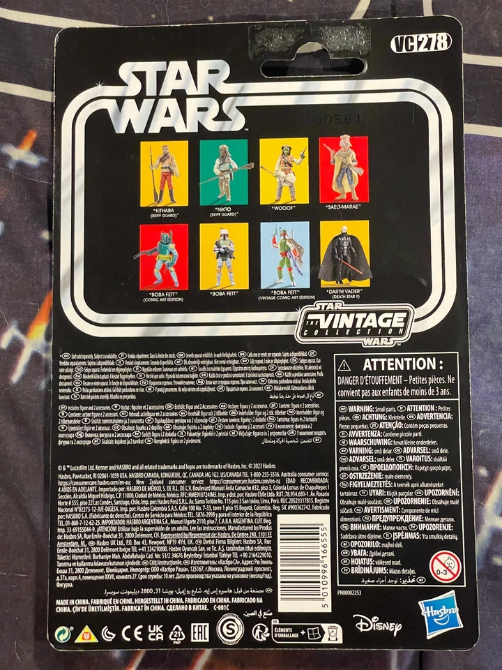 RARO! JUEGO DE 2 ARTE CÓMIC BOBA FETT COLECCIÓN VINTAGE STAR WARS (VC277 y VC278) Foto 4 de 4