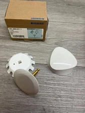 Geberit 151.550 TurnControl Overflow Drain Trim Kit - White