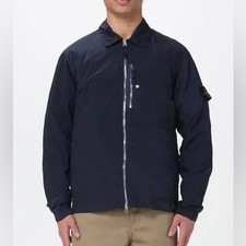 Stone Island Mens Nylon Metal Overshirt Shirt...