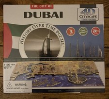 4D Cityscape Time Puzzle - The City Of Dubai - Rare - New And Sealed Puzzle