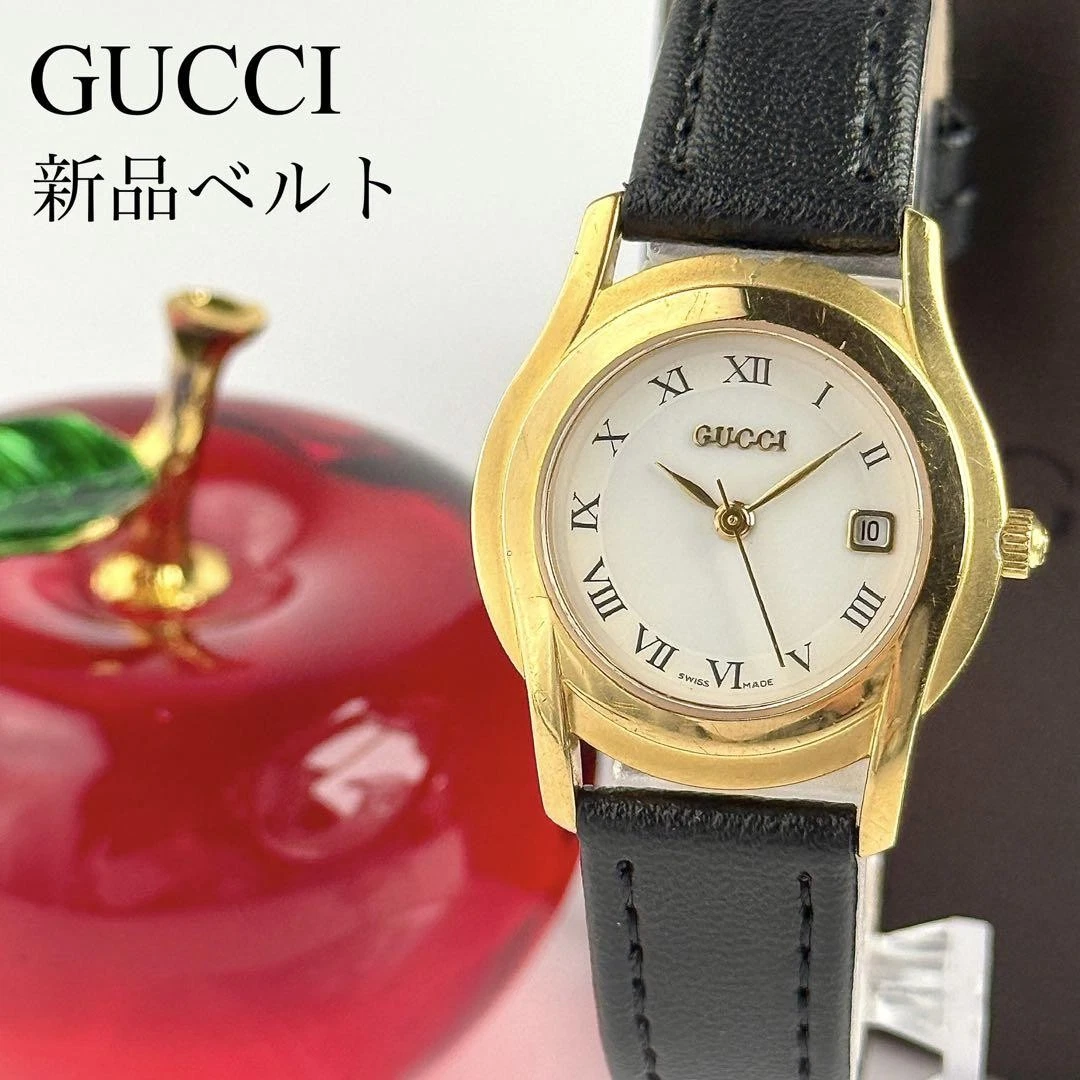 Ceinture 752 Gucci Femme Or Affichage Date Populaire