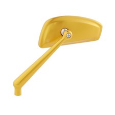 Arlen Ness Tearchop Forged Gold Left Mirror (510-013)
