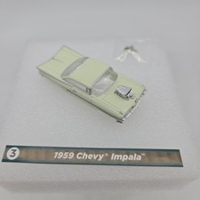 Auto World 1959 Chevy Impala Street Rod White 164 Slot Body Guide Pin Sc392