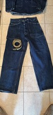 World War II Denim US Army Buckle Back Trousers Size 30