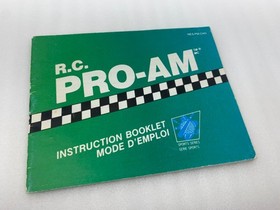 R.C. Pro-Am - NES - Cartridge and Manual (Nintendo Entertainment System, 1988)