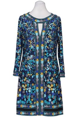 BCBG Max Azria Kleid Damen Dress Damenkleid Gr. XS Blau #aufytsa