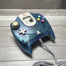 OEM Sega Dreamcast Controller Aqua Blue Clear HKT-7700 - Original, Tested