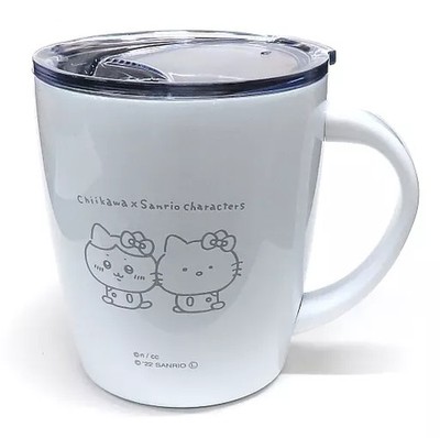 Hello Kitty Stainless Steel Mug with Lid - 330ml, Compact, Durable  Hello Kitt