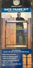 Adjust-A-Gate - Steel Frame DIY Gate Building Kit 45 HIGH FRAME FREE SHIP
