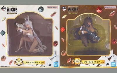 Figure Blanc & Noir 2-piece set ''Ichiban Kuji Goddess of Victory: NIKKE CHAPT...