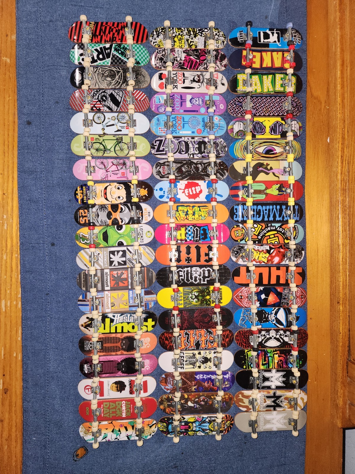 Huge Tech Deck Fingerboard Lot Zoo York Flip Baker Almost Bl