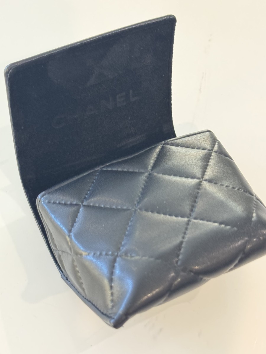 Chanel Special Edition Eyeglasses Sunglasses Folding Quilt Case