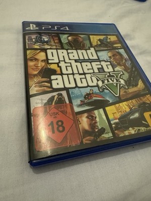 Rockstar Games Grand Theft Auto V GTA 5 PS4 PAL USK 18 CUSA-00411 2014 Online