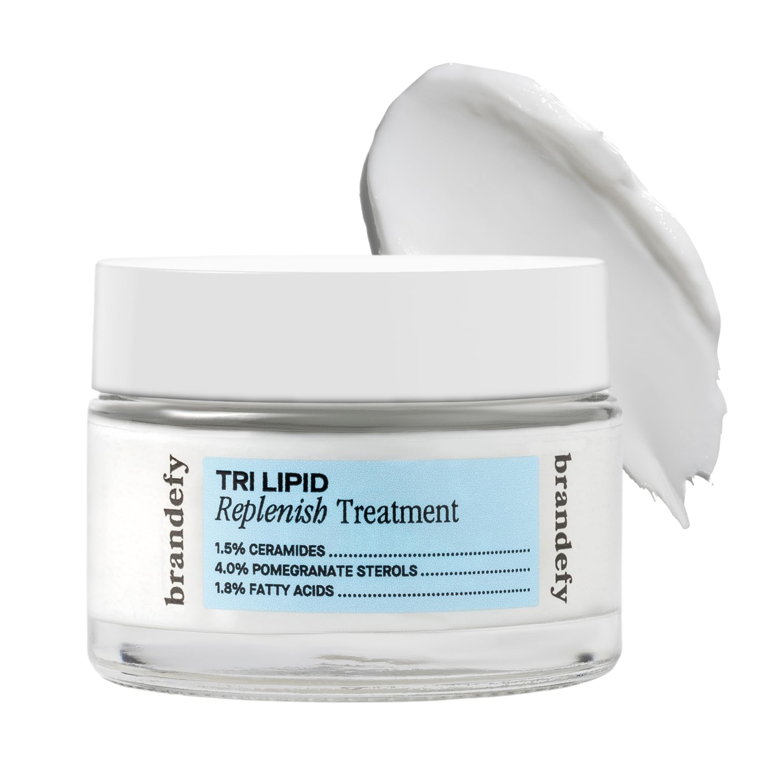 Tri Lipid Replenish Treatment with Ceramides Sterols Fatty Acids 1.5% 4% 1.8%