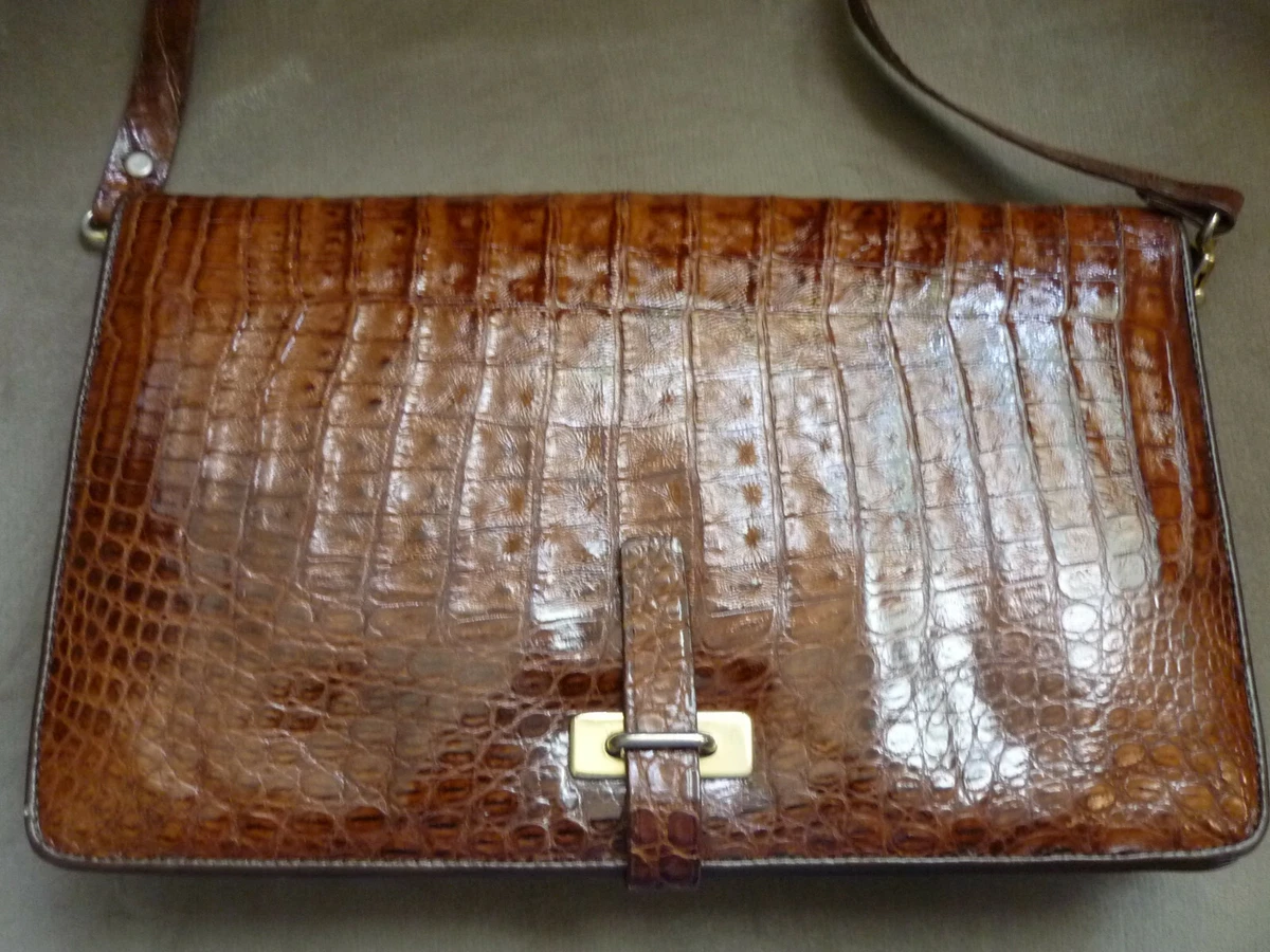 Sac crocodile véritable top