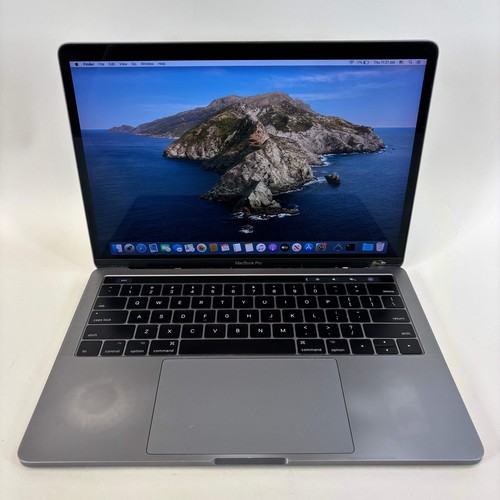 Broken 2017 Apple MacBook Pro 13.3" i5 3.1GHz 8GB 512GB SSD A1706 Cracked Bezel