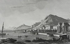 Palermo Sicily Italy after Storelli circa 1838