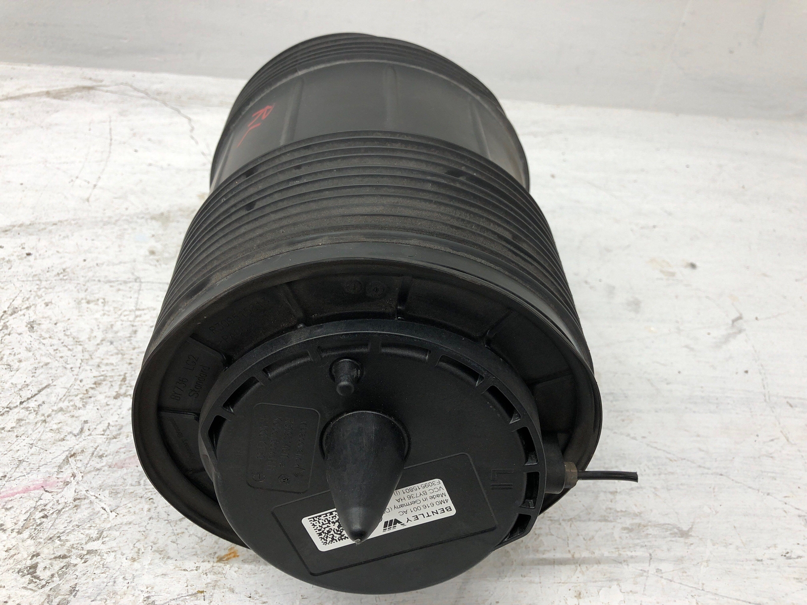 2016-2020 BENTLEY BENTATGA W12 LEFT REAR AIR RIDE SUSPENSION SPRING 4M0616001AC