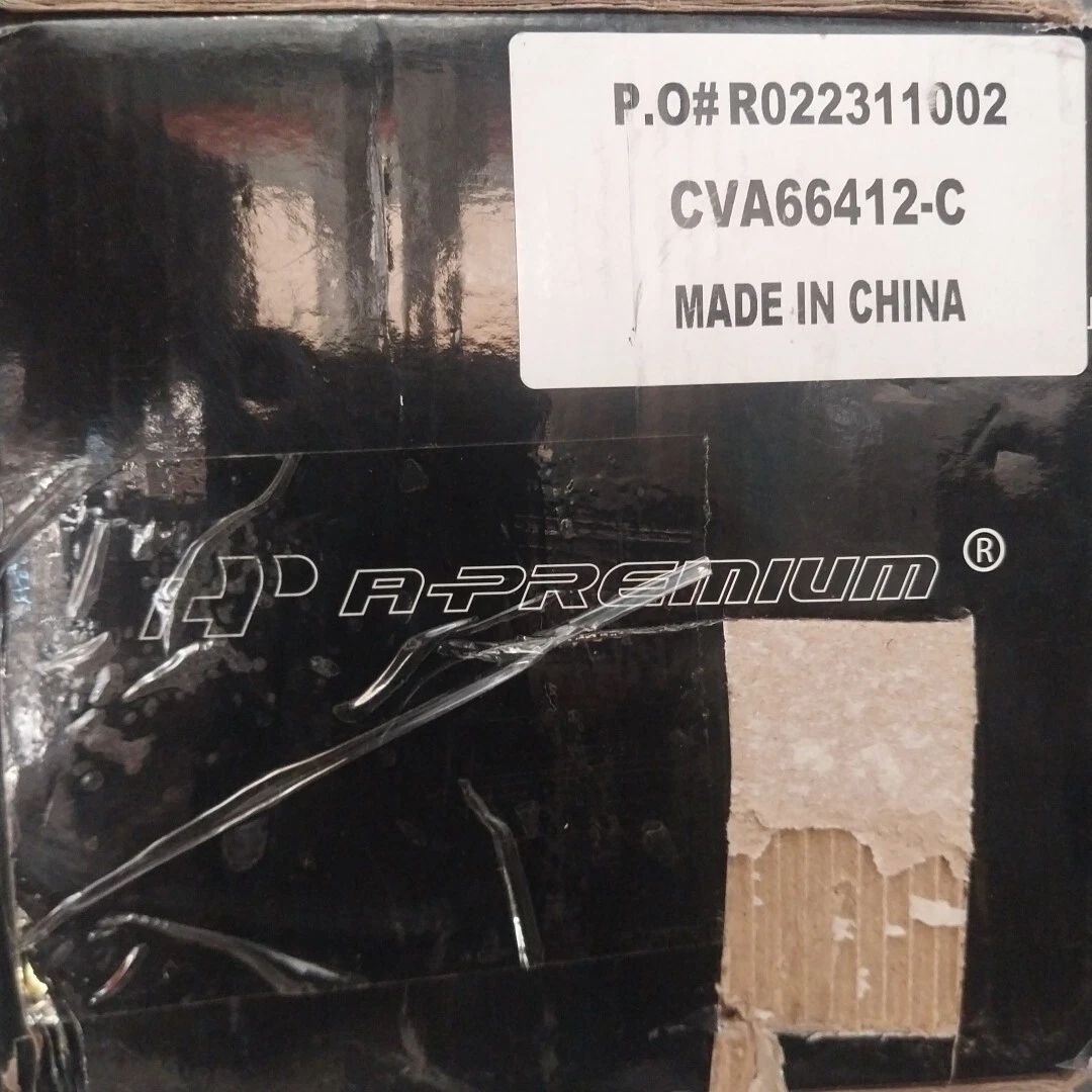 CV Axle Shaft Assembly, APremium, PO#R022311002, CVA66412-C | eBay