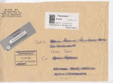 STORIA POSTALE ITALIA TP LABEL €8,50 POSTA CELERE 1 - CREMA - 2005 (TPL_005)