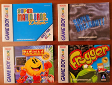 Nintendo Game Boy Color Instruction Booklets Manuals Only   Custom Bundle of 4
