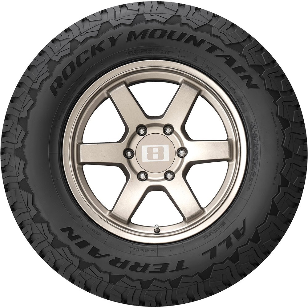 1 NEW 265/70R17 Rocky Mountain All Terrain 115T (DOT0323) Tire 265 70