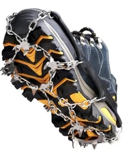 BenBoy Crampons Ice Cleats Traction Snow Grips for Boots Anti Slip-19 Spikes L