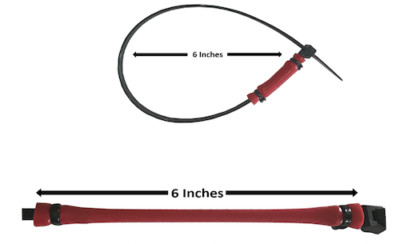 ZIP BANDIT CATTLE CASTRATION BANDS - 5 PACK CASTRATION BANDS, BANDER, LOOPS