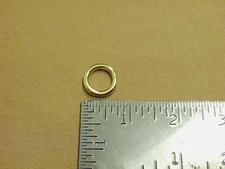 1/2" Solid Brass O Rings (Pack Of 25) 