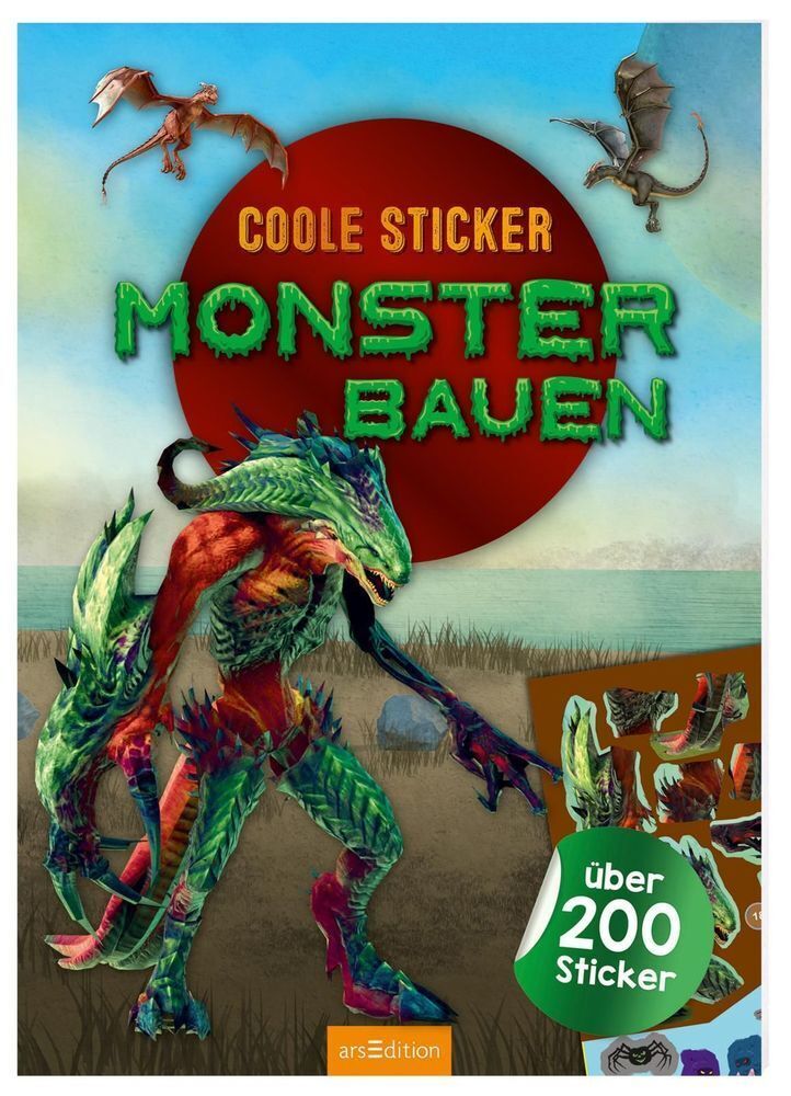Thumbnail - Coole Sticker - Monster Bauen | 2020 | Deutsch