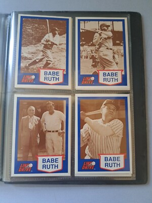 1991 Line Drive Babe Ruth Complete 20 Card Set 