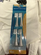 Luminant Soft Electric Toothbrush Replacement Heads Soft 4 Pack New Sealed
