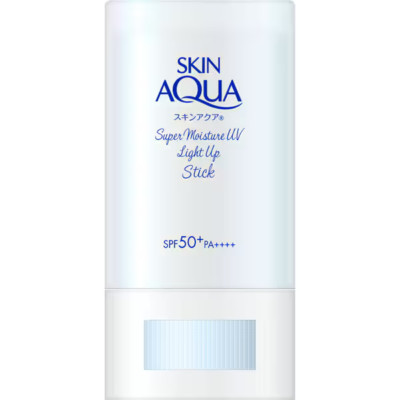 SKIN AQUA Super Moisture UV Light Up Stick SPF50+ PA++++, Tone Up Made in Japan